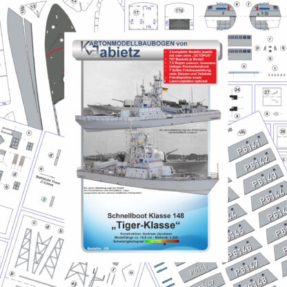 Einzelbogen für "Schnellboot Klasse 148"