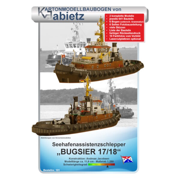 "Bugsier 17/18" (Bestnr. 101)