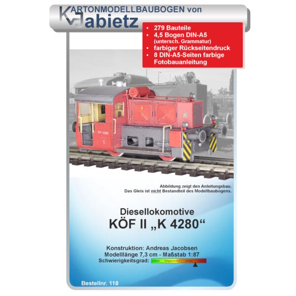 KÖF II in 1:87 (Bestnr. 118)