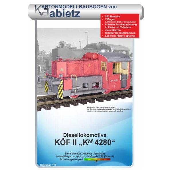 KÖF II in 1:45 (Bestnr. 117)